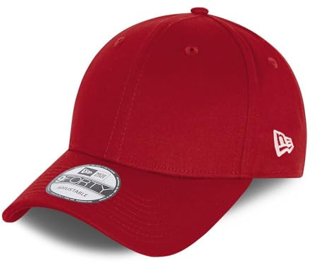 New Era NE Basic Blank Rot Verstellbare 9Forty Cap - One-Size