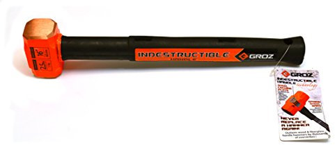 Groz 34603 16 Indestructible Copper Head Striking Hammer, 2.5 lb