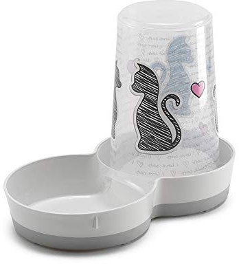 Moderna Tasty Cat Feeder Cats In Love H165-027-CL