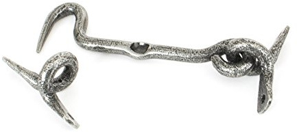 From The Anvil Pewter 4 Inch Forged Cabin Hook