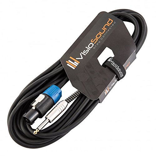 Speakon to Jack Speaker Cable/PA Speaker Lead with Rean Connectors 6m