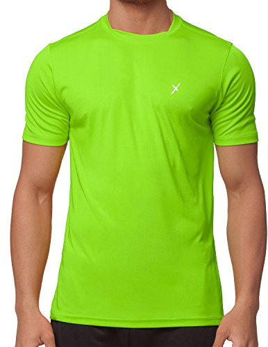 CFLEX Herren Sport Shirt Fitness T-Shirt Sportswear Collection - Electric Green XXL