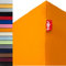 r-up Beste Spannbettlaken 140x200-160x220 bis 35cm Höhe viele Farben 95% Baumwolle / 5% Elasthan 230g/m² Oeko-TEX stressfrei auch bei 160cm Breite (orange)