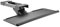 Allcam KBTUD12 Ergonomic Under-desk Keyboard Tray Tilt, Rotate, w/Adapter for Height Adjustable Standing Desks