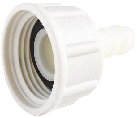 SOMATHERM FOR YOU - dado di plastica destra giunto rotante 20/27 con capezzolo per il montaggio su un tubo di alimentazione della macchina di lavaggio