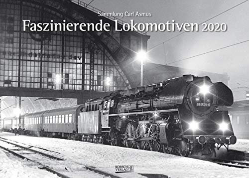 Faszinierende Lokomotiven - Kalender 2020 - Korsch-Verlag - Vintage-Fotokalender - 42 cm x 30 cm
