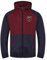 West Ham United FC officiel - Coupe-vent/Imperméable thème football - homme - bleu marine/bordeaux - L