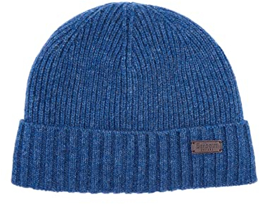 Barbour Knitted Beanie Carton Light RAF Blue One Size