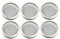 BESTonZON Sprossengläser Deckel Edelstahl Keimglasdeckel 86mm 6 Stücke Keimdeckel Siebdeckel für Gläser Einmachglas Wachsende Sprösslingen Samen Keimgerät Sprossensystem Sprossenzucht