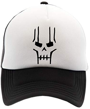 Hopestly Necron Face Kappe Baseball Unisex Herren Damen Erwachsene Einstellbar Cap Unisex Men's Women's