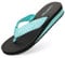 ChayChax Infradito Donna Zeppa Sandali da Spiaggia Leggero Ciabatte Estive Pantofole all’Aperto Antiscivolo, Blu, 39 EU