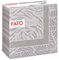 Fato - Trockene Papierservietten, Airlaid, Textileffekt, Packung mit 50 Servietten, Größe 40x40 gefaltet in 4, Dekoration Dschungelstaub