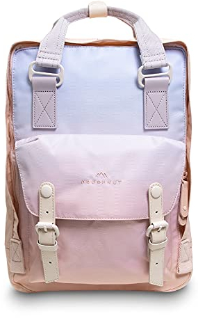 Doughnut MACAROON Rucksack Sky Series Unisex 16L mit Laptopfach I Studenten-Rucksack funktionell & handgefertigt I ideal als Reise-Rucksack oder leichter City-Rucksack I Daypack in Sunrise