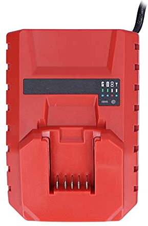 Akkuladegerät 100‑240V Akkuladegerät Tragbares Ersatzladegerät Elektrowerkzeugzubehör für Hilti 12V C4/12‑50(EU Plug)