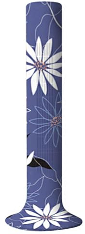ZUYYON Tower Fan Dust Cover for 37-47 Inch Fan, Washable Protective Cover with Dark Blue Flower Pattern