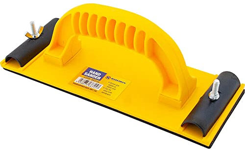 New Drywall Hand Sander Sandpaper with Grip Plates DIY Hand Tool 80MM X 225MM