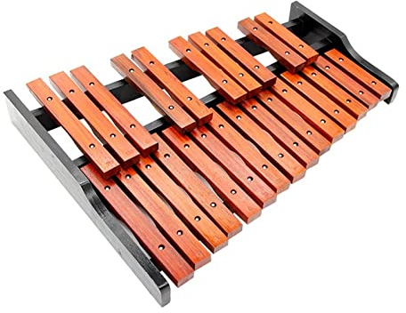 ALFAAL Xylophon-Percussion 25-Ton-Xylophon Mit Tasche Und Ständer Glockenspiel Kit