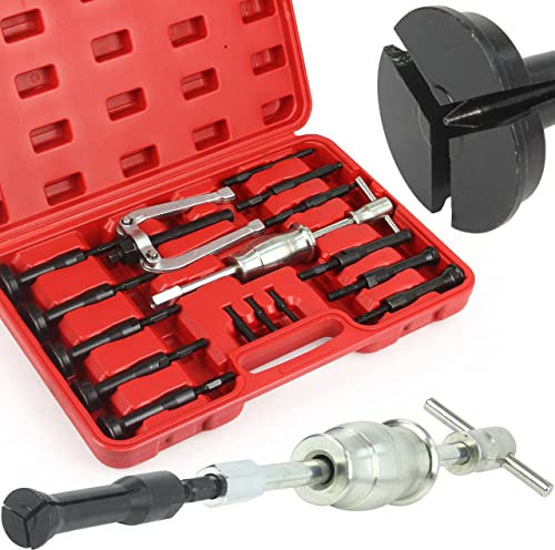 Kit Estrattore Inerziale Cuscinetti Boccole Ø8-58 mm | Martello M10 295 mm | Adattatori M6x1.0 M8x1.25 M10x1.5