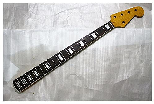CAZARU 21 Bünde, fünf Saiten, Ahorn-E-Bass-Hals mit Palisander-Griffbrett