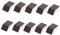 Healeved 20pezzi Spugnette Abrasive Multi-funzione Per Pulizia Cucina e Casa Spugne Sostituibili Con Alta Assorbenza e Resistenza All Usura Per Utensili Da Cucina e Pulizie Domestiche