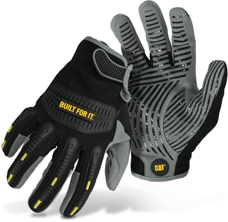 Caterpillar CAT012230 Handschuhe CAT mit synthetischer Handfläche und Silikongriff XXL