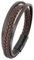 Pulsera Hombre Trenzada de Cuerda de Cuero Auténtico Tejida a Mano. Pulseras Hombre de Piel con Hebilla Magnética de Estilo Étnico. Moda Masculina. Brazalete Hombre. Pulseira Homem Bracelet Men