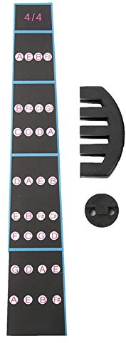 Violine Griffbrett Aufkleber Dämpfer Schalldämpfer Set, Fünf Krallen Runde Dämpfer Lautstärkeregler Dämpfer Schalldämpfer Violine Zubehör