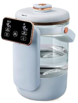 ZMIN Instant Water Dispenser 1350W Instant Hot Water Dispenser Large Display Home Office Desktop Electric Kettle Thermostat Water Pump Fast Heating,Blue,2.5L