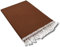 Tenda Sole Esterno Balcone Terrazzo Veranda Gazebo Portico con Anelli e Ganci per Applicazione, Resistente e Lavabile, 100% Poliestere Durevole, Tinta Unita (145x290, MARRONE)