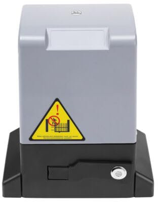 Loobiiny Motor Schiebetor 1600 kg Automatisches Tor Motoren für 750 W Tore mit zwei Türen Rack Schiebetor Kit Schiebetor Blinken Tor Motor+Rack