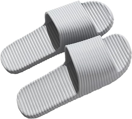AioTio Chaussons pour Femme Homme Confortable de Bain Pantoufles de Douche Antidérapant Très Léger Chaussons de plage décontractées