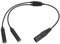 Aviation Headset-Adapter, Professioneller GA-Doppelstecker auf 5-poligen XLR-Kopfhöreradapter für für die Meisten Aviation-Headsets, Aviation-Headset-Anschluss