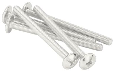 M4 (4 mm x 50 mm) Türknauf-/Schrankgriff-Schrauben (10 Stück)