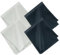 Ainkou 4 PCS Microfiber Cleaning Cloths Glasses Cleaning Cloth Safe and Effective Cleans Eyeglasses, Screens, Tablets, Lens (Black and Light Gray)