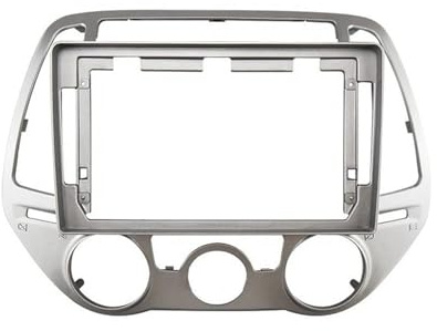 Stereo-Radioblendenrahmen Für Hyundai I20 2012 2013 2014 Auto Stereo Dash Fascia Trim Lünette 2 Din Head Unit Auto Radio Rahmen Kit(Rahmen-2)