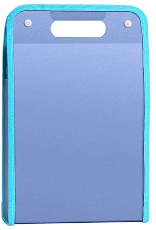 Administrative Paper Storage - Accordion Workbook | Sorting Documents, Bills, Receives | Portable File for Office, School, Travel, Organization | A4 Bag