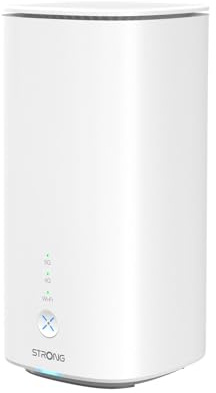 STRONG 5G Router CPE WiFi 6 AX3000 with SIM Card Unlocked - Up to 3.2 Gbps - 2.5Gb WAN/LAN & 1Gb LAN - RJ11 VoIP/VoNR - Mesh Compatible - Qualcomm Chipset (5GROUTERAX3000)