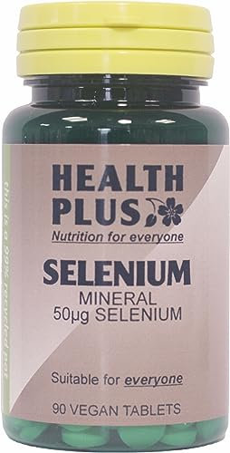 Health Plus Selenium 50µg Mineral Supplement - 90 Tablets