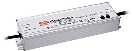 Mean Well Well HLG-240H-12A LED-Treiber, LED-Trafo Konstantspannung, Konstantstrom 192W 16A 12 V/DC PFC-S