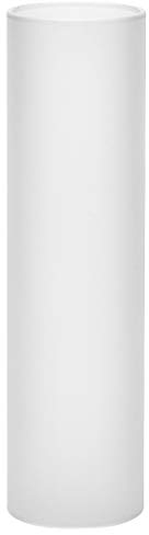 DELITE Glaszylinder mattiert, Durchmesser 40 mm, Höhe 150 mm, für Petroleumlampe Cabinlite und andere Lampen