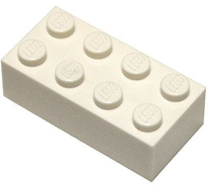 LEGO 20 Brick 2x4 White