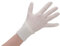 12 Paar Baumwollhandschuhe - mit Bündchen - Damengröße (Größe 7) - Arbeitshandschuhe - Nicht genoppt - Verpackungshandschuh - Lagerhandschuh - mit Bund