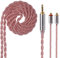 Yinyoo Upgraded 6 Core Copper 1.2m MMCX IEM Cable for TIN Audio T2 T3 T2 PRO KBEAR F1 Yinyoo PRO HQ5 HQ6 Shure SE215 (2.5mm, MMCX)