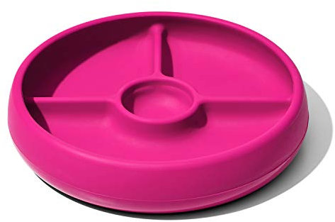 OXO Tot Silikon-Teller, geteilt, Pink