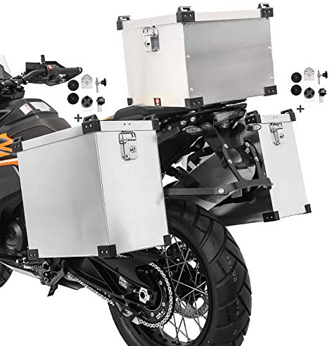 Alu Koffer 35-40L Topcase 38L für Kawasaki ER-6f / ER-6n