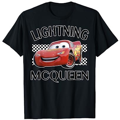 Disney Pixar Cars Lightning McQueen Finish T-Shirt