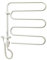 ADAX Badheizkörper HKT 163 - Elektrisch Handtuchheizkörper | Handtuchwärmer heizkörper | Heizkörper Elektrisch | Wandmontage Handtuchhalter | 550 x 620 mm | 65W, Weiß