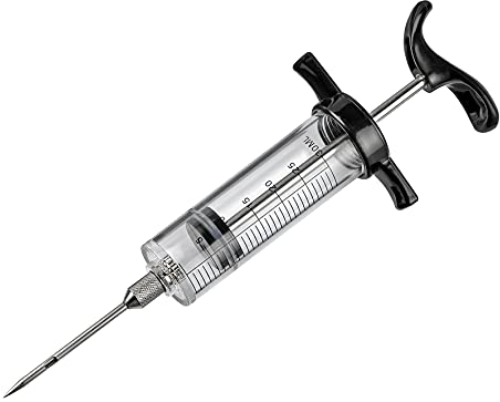 Küchenprofi 1063601000 Classic Seringue à marinade en acier inoxydable