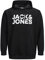 JACK & JONES Jjecorp Logo Sweat Hood Noos Ps Homme Hooded Sweatshirt, Noir, 4XL Grande taille