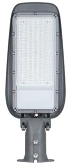 Universo PROIETTORE Faro Armatura Stradale LED 100W con SNODO Incorporato da Esterno IP65 Luce Bianco Freddo 6500K